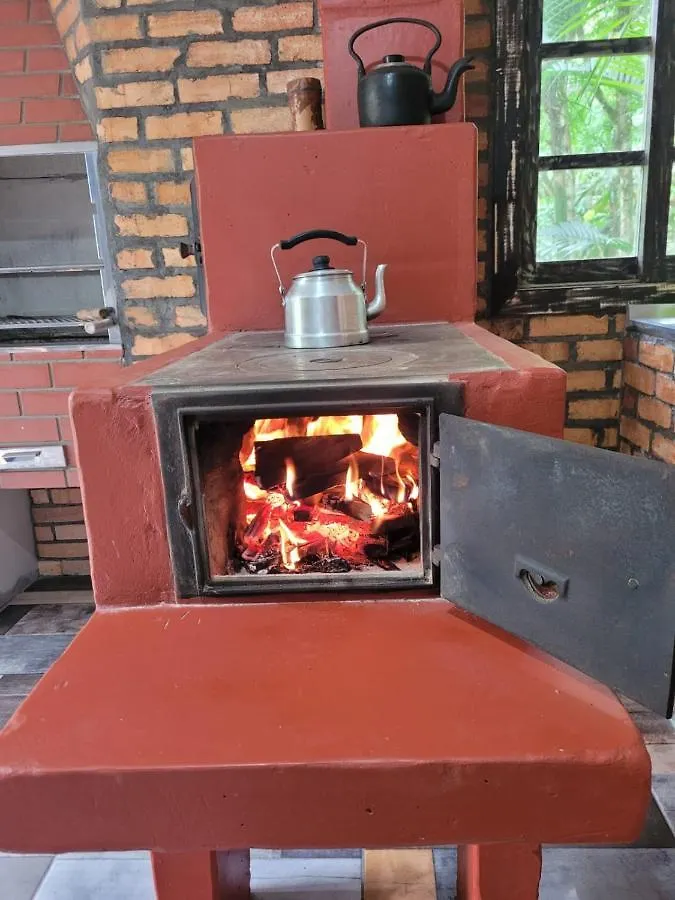 Chale Itape Vila Guabiruba Alojamento de Turismo Selvagem